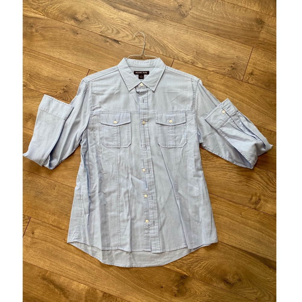 Michael kors dressy button down shirt large